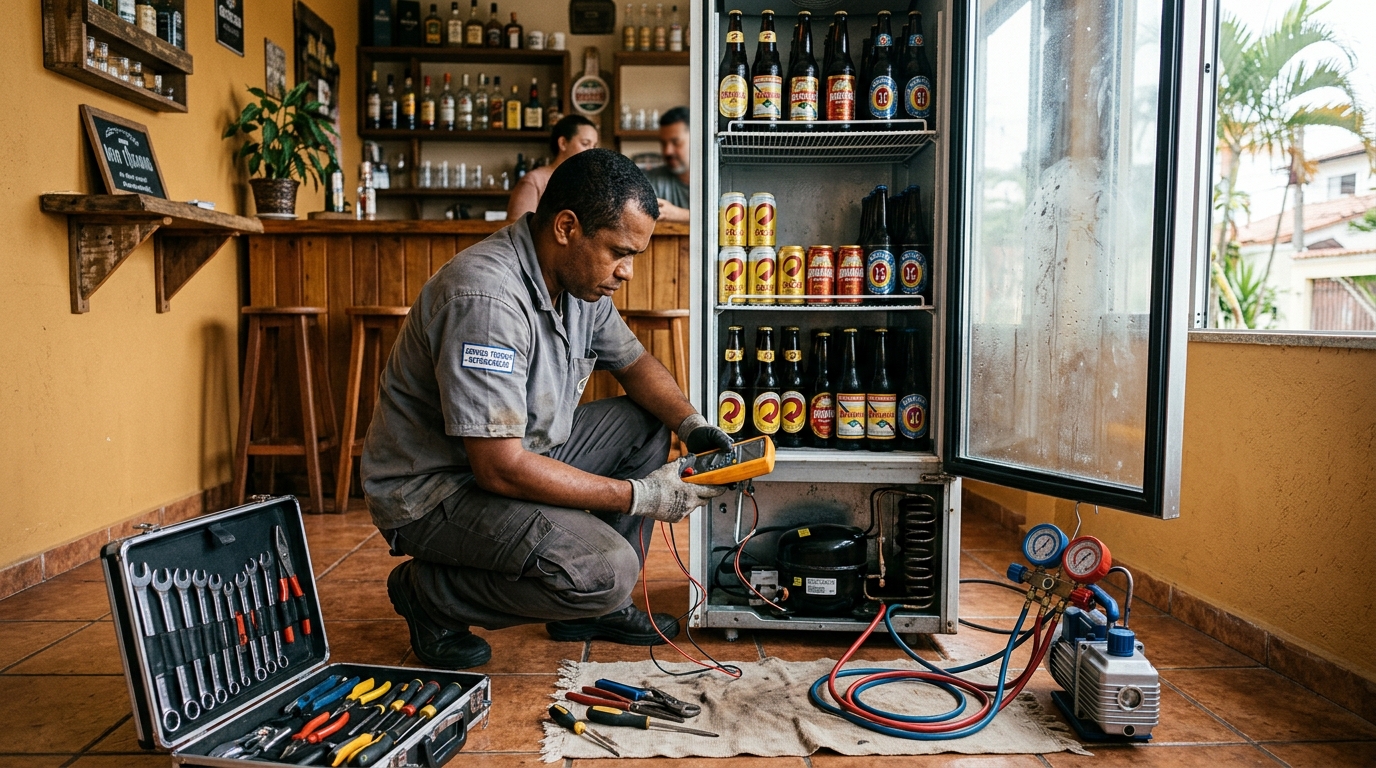 Carga de Gás na Andana, Guarapari‑ES